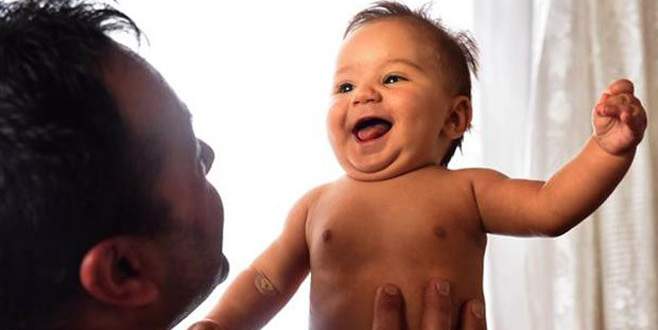 Poyraz bebek mavi ışığa veda etti