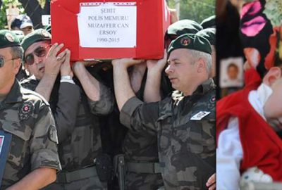 Şehit polislere veda