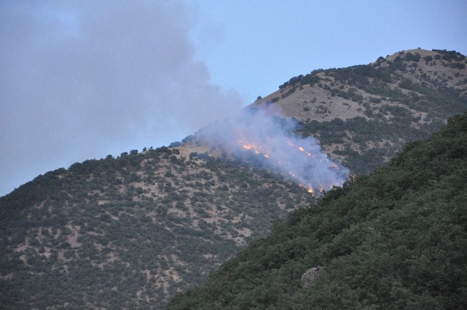 Tunceli’de Karakola Taciz Ateşi