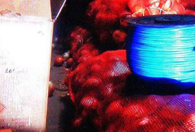 Beş buçuk ton patlayıcı ele geçirildi