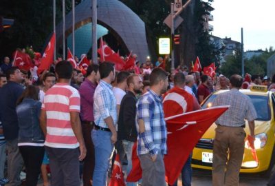 Karamürsel’de Teröre Tepki