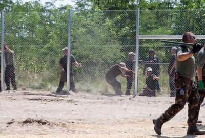 Macaristan’da sığınmacılara karşı askeri tatbikat
