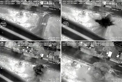 Cizre’deki operasyon havadan görüntülendi