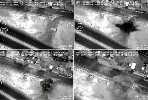 Cizre’deki operasyon havadan görüntülendi