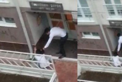 Sevgili dehşeti saniye saniye görüntülendi!