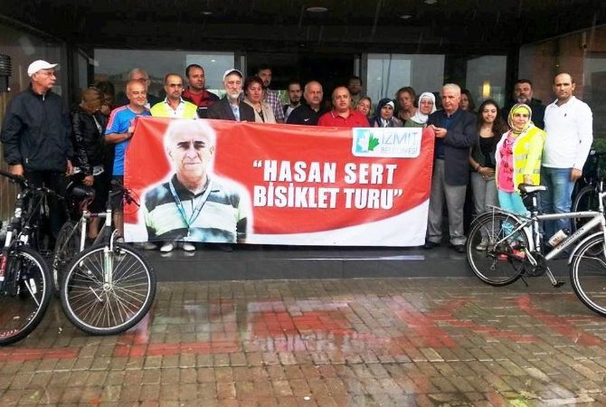 İzmit Belediyesi tarafından düzenlenen bisiklet turunda pedallar 5 yıl önce