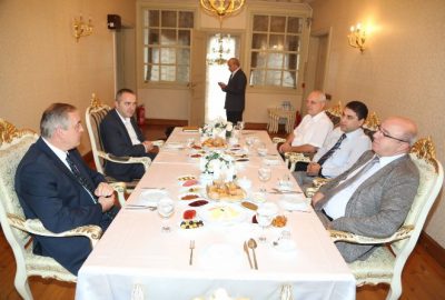 Başkan Aydın, Bedaş Genel Müdürü İslamoğlu’nu Ağırladı