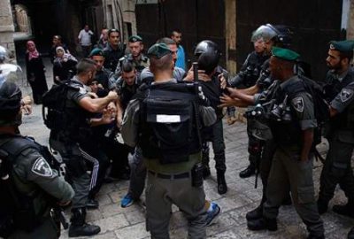 İsrail askerlerinden Mescid-i Aksa’ya baskın