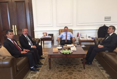 Başkan Gürsoy’dan İçişleri Bakanı Altınok’a Ziyaret