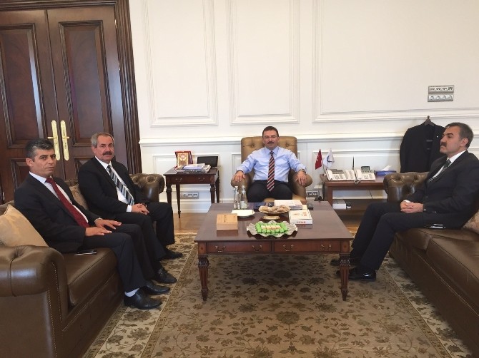 Başkan Gürsoy’dan İçişleri Bakanı Altınok’a Ziyaret