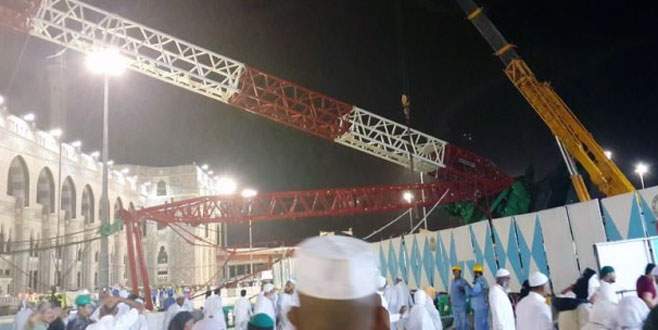 Mekke’deki vinç kazasında ölü sayısı arttı