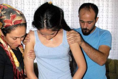 Mutlu Kaya, evine döndü