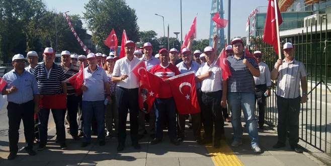 ‘Teröre karşı yürüyüşe Bursa’dan tam destek