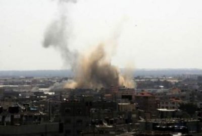 Gazze’ye hava saldırısı