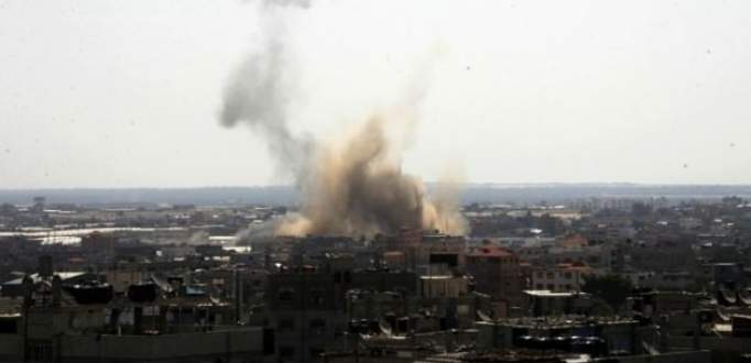 Gazze’ye hava saldırısı