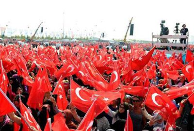 ‘Teröre karşı tek ses’ mitingi