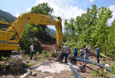 Karadere Göleti İnşaatında Seviye Yüzde 50’ye Yaklaştı