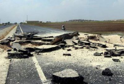 PKK’lılar İpek Yolu’nu havaya uçurdu