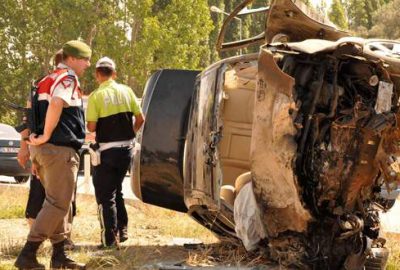 Feci kaza: 4 ölü, 3 yaralı