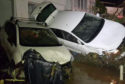 Bodrum sular altında kaldı