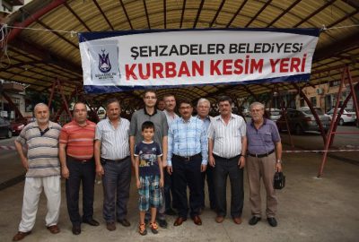 Başkan Çelik Kurban Kesim Yerlerini İnceleedi