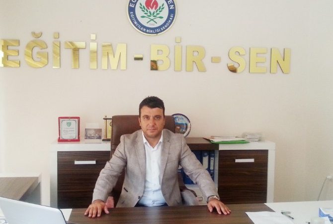 Eğitimciler Birliği Sendikası (Eğitim-Bir-Sen) Muş Şube Başkanı Mahir Barışan, Kurban