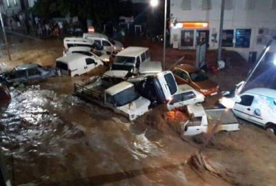 Bodrum’da Sel Felaketi