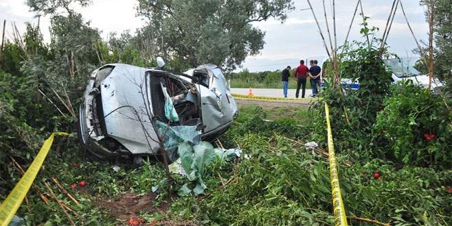 Bursa’da feci kaza: 1 ölü, 2 yaralı