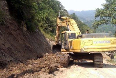Samandere Şelalesi Yolu Asfalt Olacak