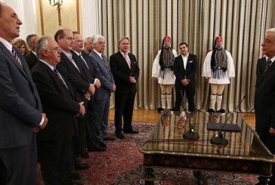 Yunanistan’da yeni hükümet göreve başladı