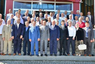 Başkan Edebali muhtarlarla bayramlaştı