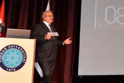 Uludağ Üniversitesi’nde ilk ders Vali Karaloğlu’ndan