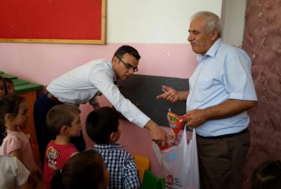 Anasınıfı Ve Birinci Sınıf Öğrencilerine Şekerli Karşılama