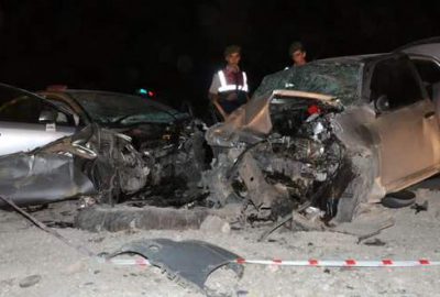 Düğün yolunda feci kaza: 3 ölü, 4 yaralı