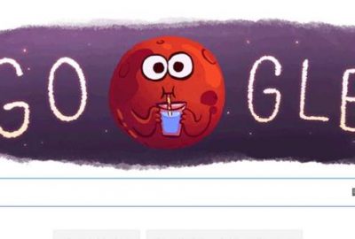 Google, Mars’ta su bulunmasını doodle yaptı