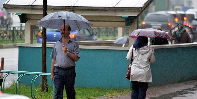 Yağmur Bursa’yı etkisi altına aldı