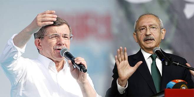 Önce Kılıçdaroğlu’nun, sonra Davutoğlu’nun mitingi var!