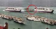 Bursa’da feribot iskeleye çarptı