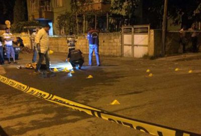 Motosiklet üzerinde silahlı saldırıya uğradı!