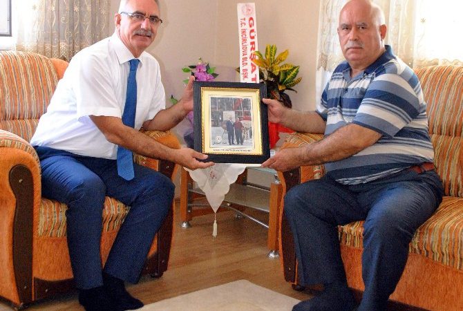İncirliova Belediye Başkanı Gürşat Kale, 19 Eylül Gaziler Günü’nde görüştüğü