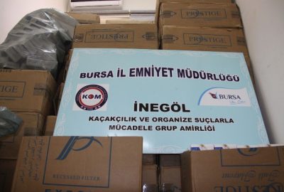 Abla-kardeş 30 Bin Paket Kaçak Sigara İle Yakalandı