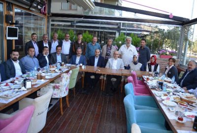 AK Parti Aliağa Teşkilatı, Milletvekili Adayları Ve Basın Bir Araya Geldi