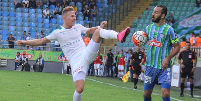 Çaykur Rizespor Bursaspor maçından kareler