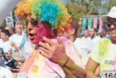 Bursa’da ‘renkli’ koşu