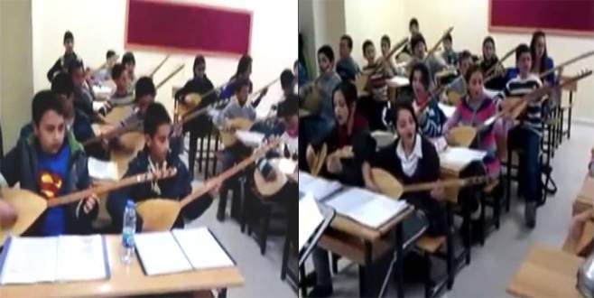 Minik öğrencilerden büyük ders