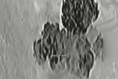 Türk savaş uçakları tam isabetle vurdu