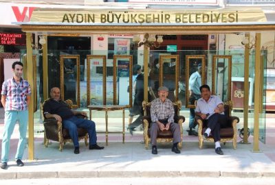 Aydın’da Duraklarda Cumhuriyet Dönemi Başladı