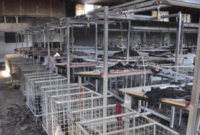 Sevdiği kızdan karşılık göremeyen işçi fabrikayı yaktı!