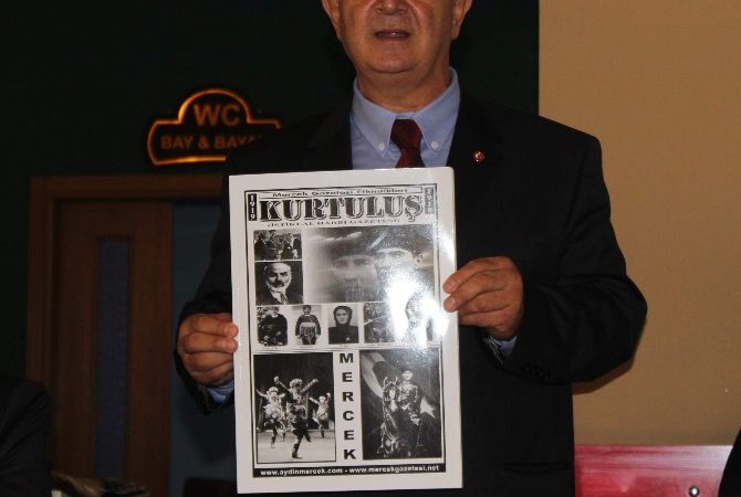 Milliyetçi Hareket Partisi (MHP) Aydın Milletvekili Adayı Musa İlhan, propaganda