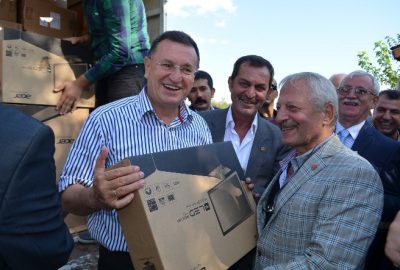 Kırıkhan’da Muhtarlara Bilgisayar